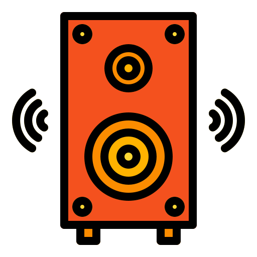 altavoz icono gratis