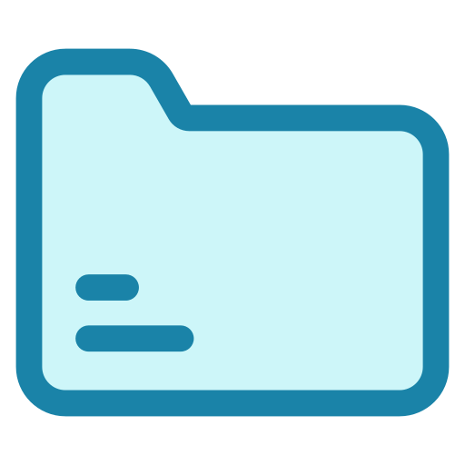 Folder Generic Blue icon