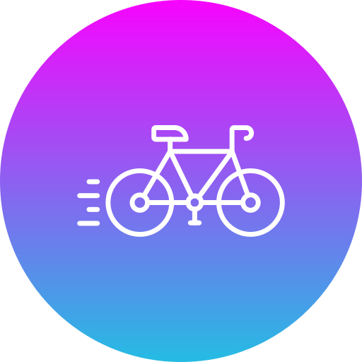 Cycling free icon
