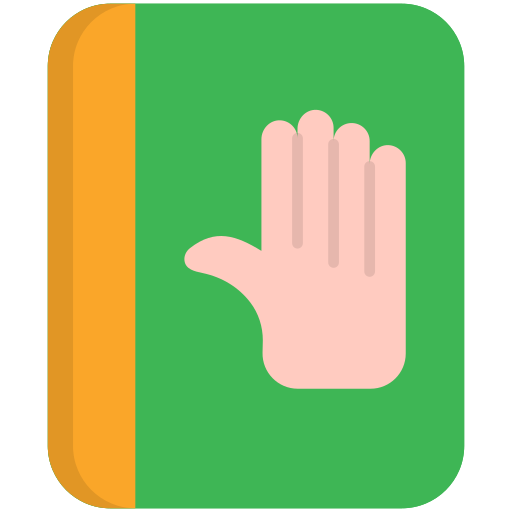 juramento icono gratis