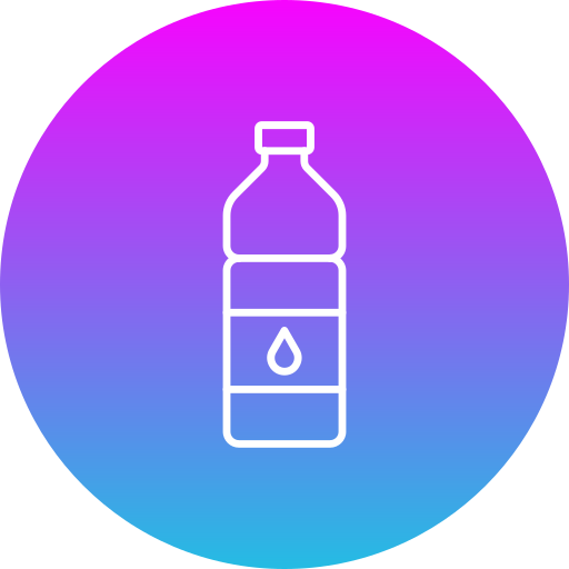 Water bottle Generic Flat Gradient icon