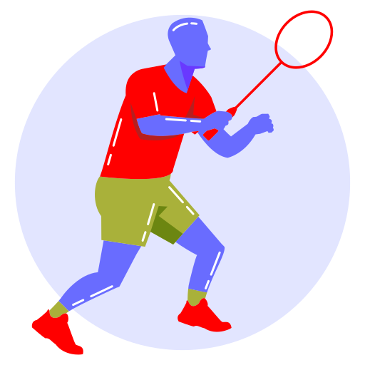 bádminton icono gratis