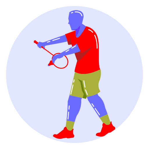 bádminton icono gratis