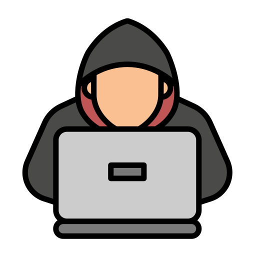 Hacker Generic Outline Color icon