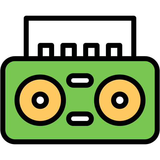 boîte à musique Icône gratuit