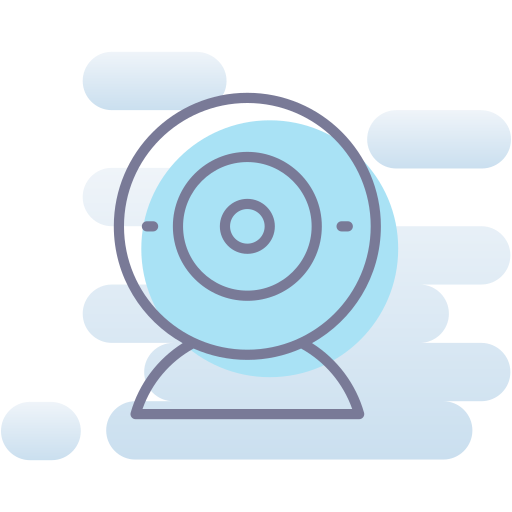 cámara web icono gratis