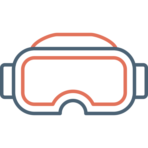 gafas vr icono gratis