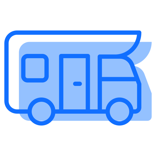 Motor home Generic Blue icon