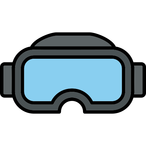 gafas vr icono gratis