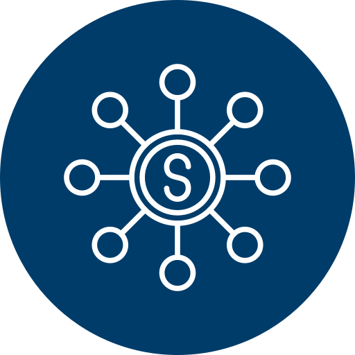 la comercialización del afiliado icono gratis