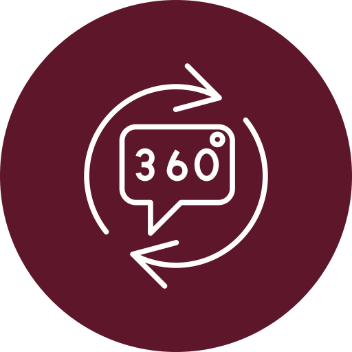 360 degrees free icon