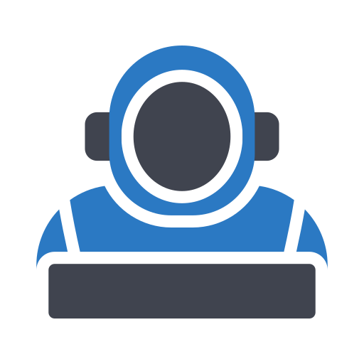 astronauta icono gratis