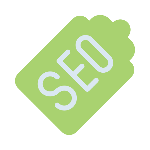 etiqueta seo icono gratis