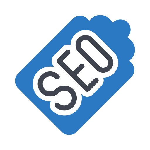 etiqueta seo icono gratis