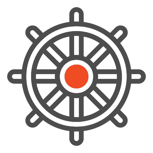 Ship wheel free icon Ship wheel free icon