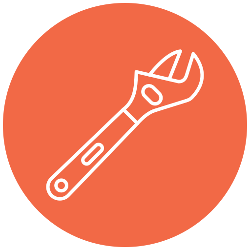 llave inglesa icono gratis