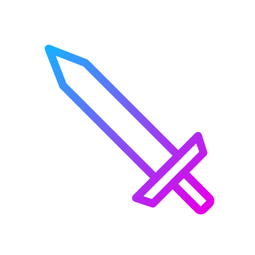 Sword Generic Gradient icon