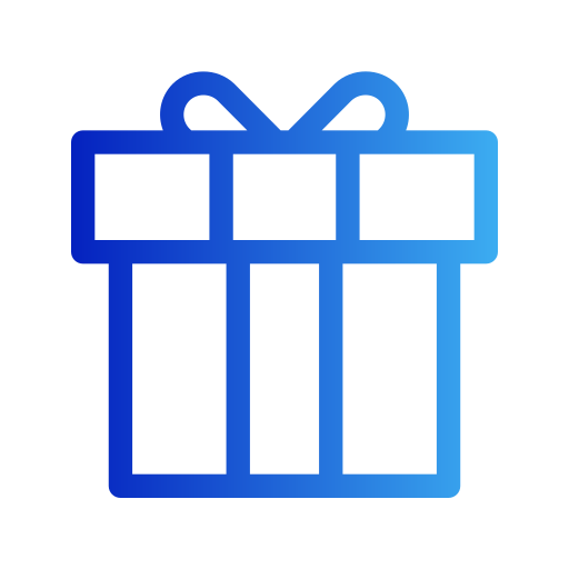 caja de regalo icono gratis