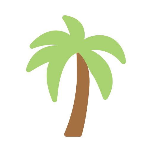 palmera icono gratis