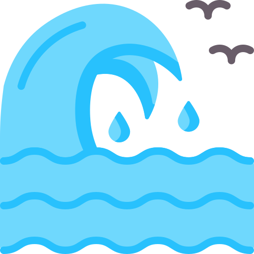 tsunami icono gratis