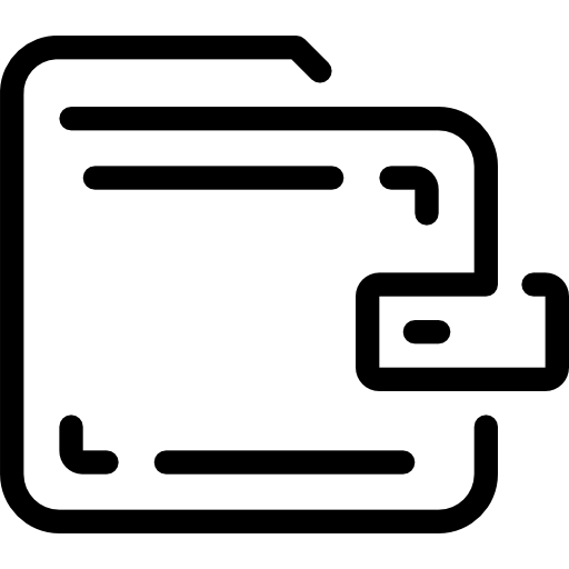 billetera icono gratis
