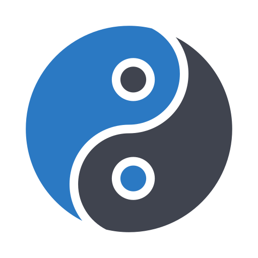 yin yang icono gratis