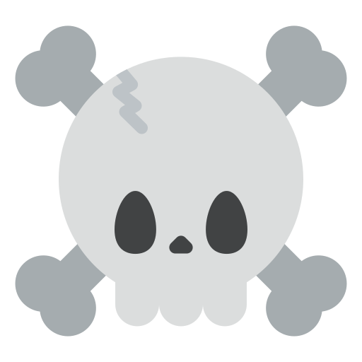 Skull and Bones Generic Flat icon