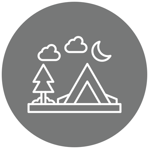 Camping free icon Camping free icon