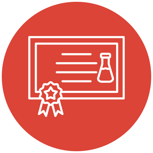 certificado grátis ícone