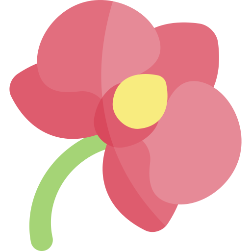 orquídea icono gratis