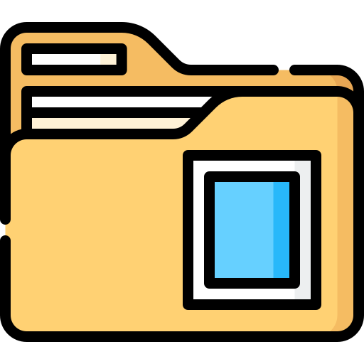 Case file - Free files and folders icons