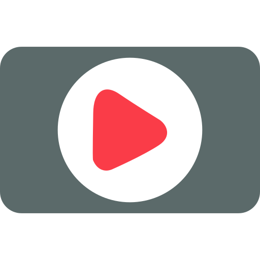 reproductor de video icono gratis