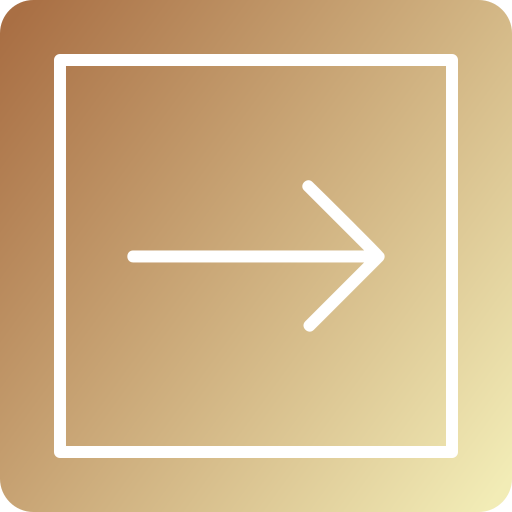 flecha correcta icono gratis