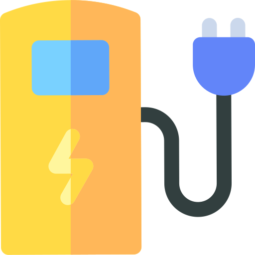 Electric station free icon