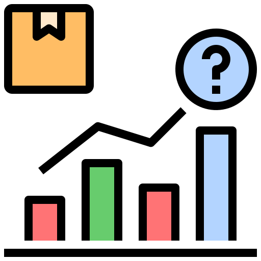 tendencia icono gratis