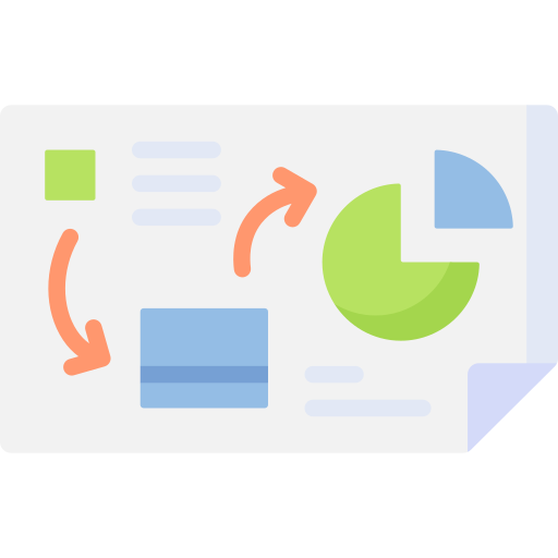 plan de negocios icono gratis