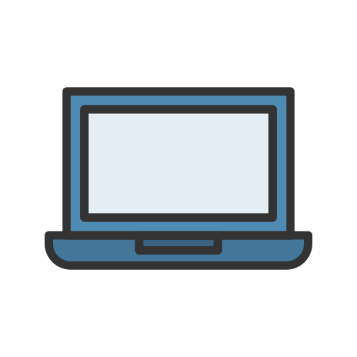 Laptop Generic Outline Color icon