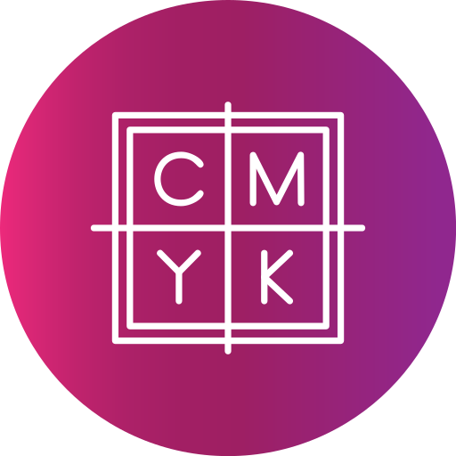 cmyk icono gratis