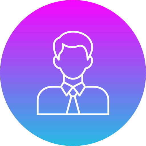 Employee Generic Flat Gradient Icon