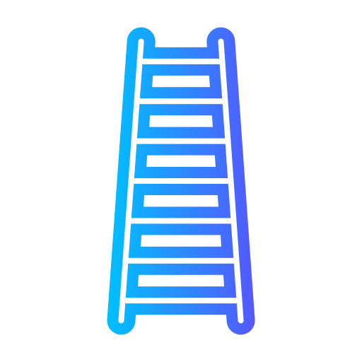 Ladder Generic Flat Gradient icon