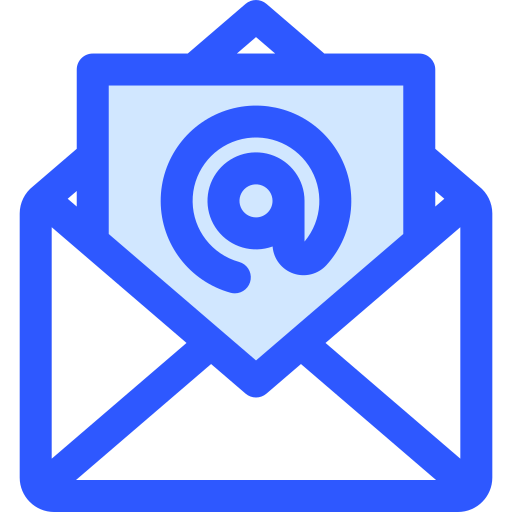 Mail Generic Blue icon