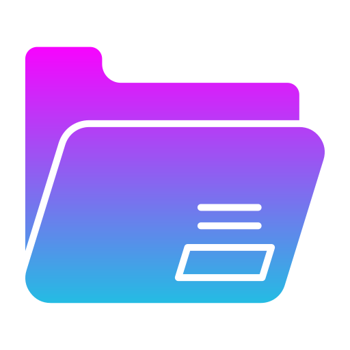 Folder Generic Flat Gradient icon