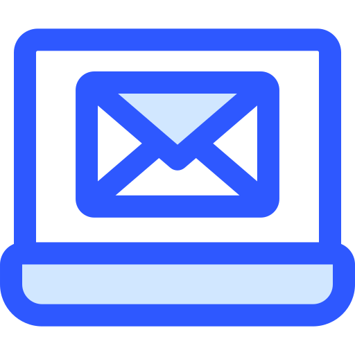 Mail Generic Blue icon