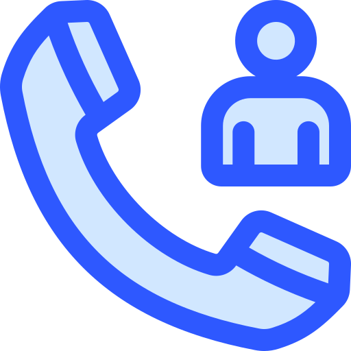 Contact Generic Blue icon