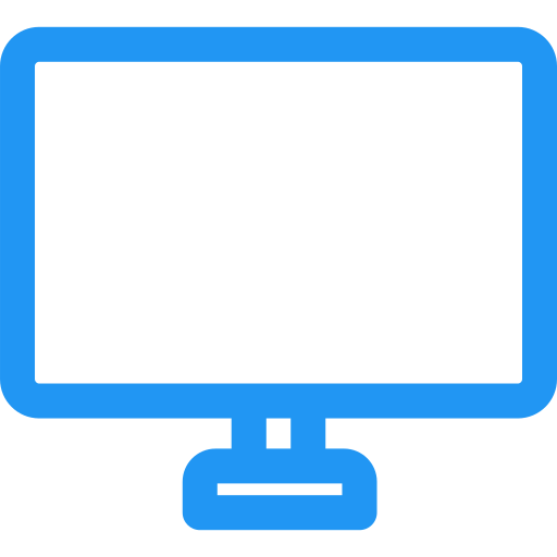 Computer Generic Simple Colors icon