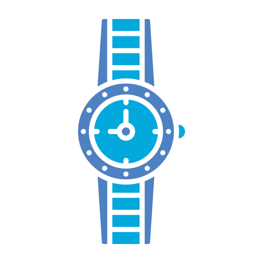 reloj de pulsera icono gratis