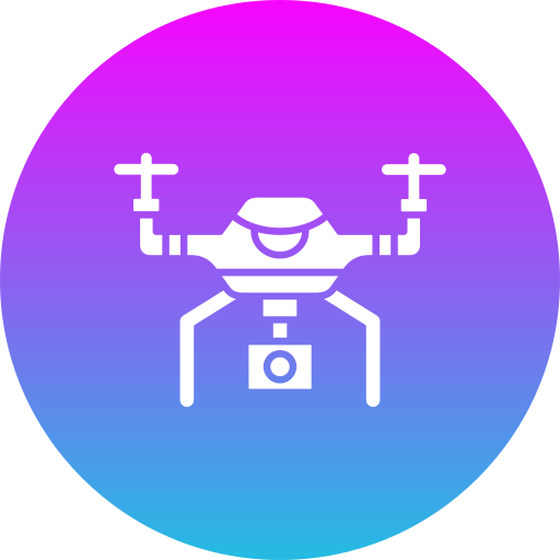 dron inteligente icono gratis