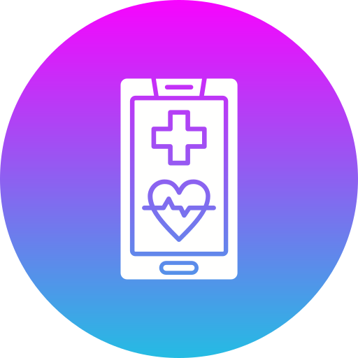 aplicación médica icono gratis