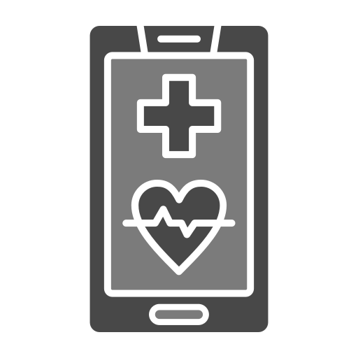 aplicación médica icono gratis