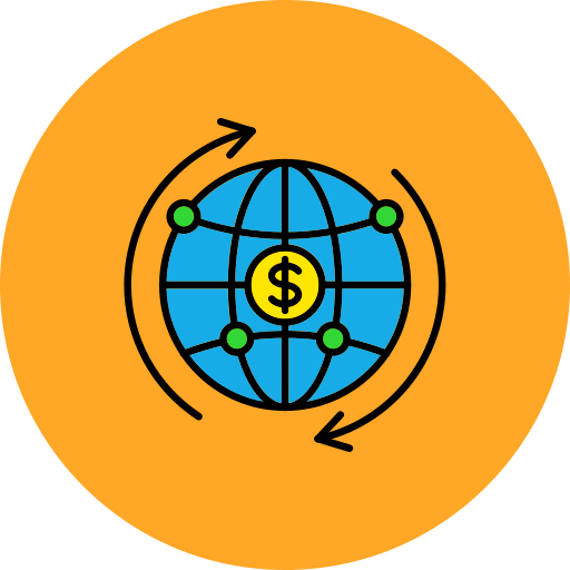 en todo el mundo icono gratis